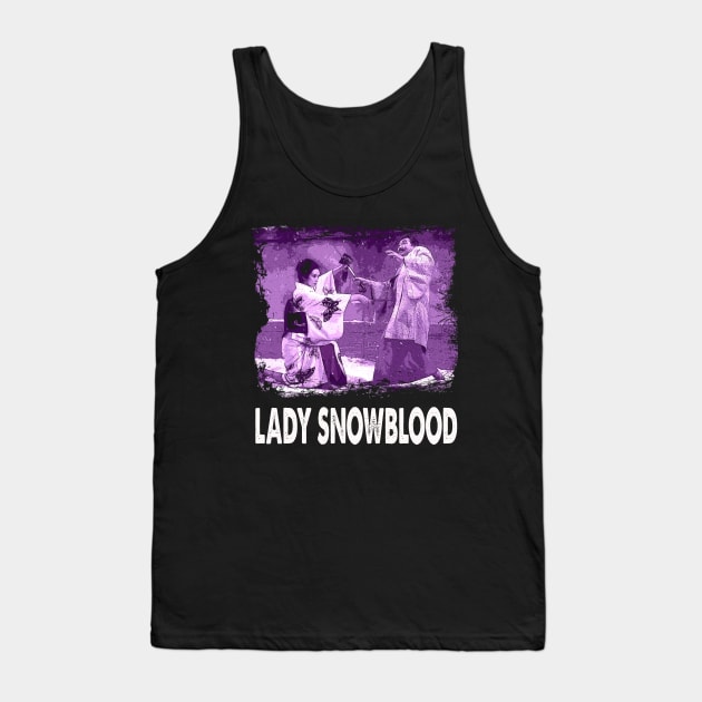 Revenge in Red Lady Characters Command Attention on Movie Apparel Tank Top by Silly Picture